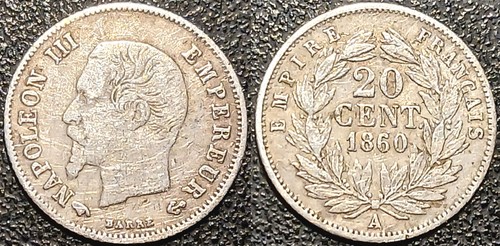 Napoléon iii 20 centimes - -,