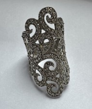 Jolie Grosse Bague - argent