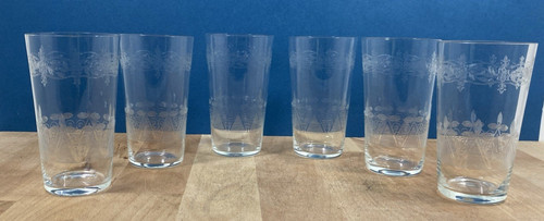 Verres eau jus fruit - verres, de