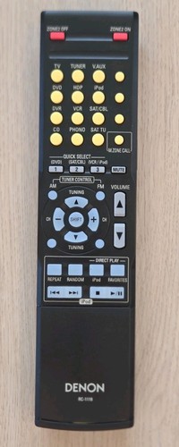 Genuine denon oem remote - oem,