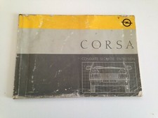 Carnet d'entretien guide manuel d'utilisation - OPEL CORSA -  YOUNG TIMER C3