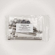 SUZUKI TS 400 APACHE 1972-1977 Kit n°2 vis BTR inox support moteur TS400