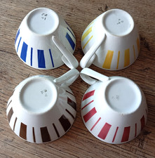 4 Tasses À Café Anciennes Badonviller