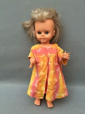 Ancienne poupée en plastique art pop jouet vintage french antique doll 