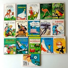 LOT de 16 livres bibliothèque