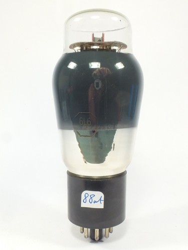 One 6l6g smoked - glass,, tube