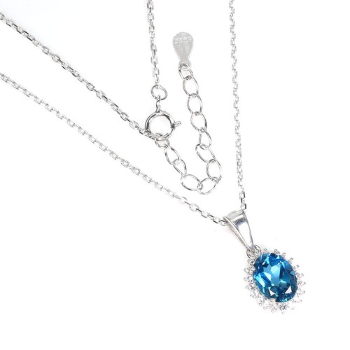 925 argent sterling ovale - argent,