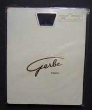 § vintage collant GERBE GERCLUB GERLON 15 couleur noir taille 2