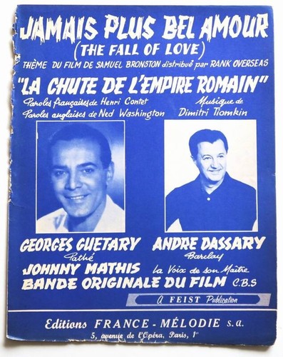 Partition vintage sheet music