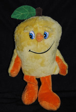 🥭Peluche doudou mangue vitamines Play Tive Junior LIDL fruit jaune orange