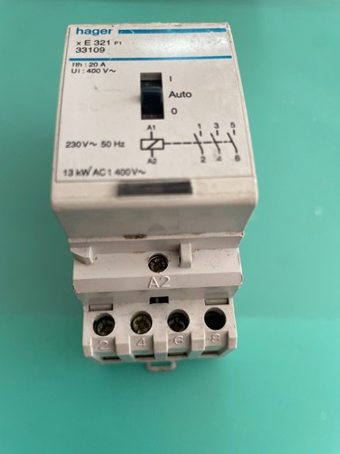 Contacteur hager 20a 400 - hager,