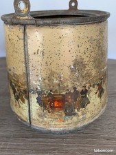 ANCIEN SEAU BICUITS  LEFEVRE