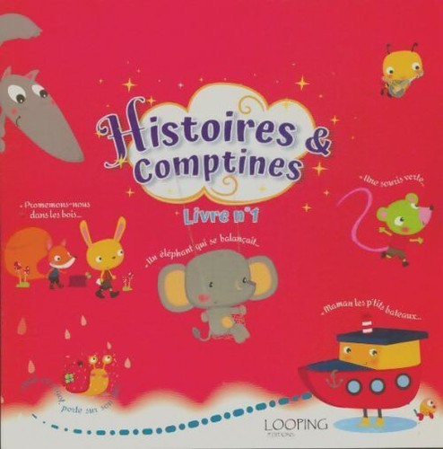 Histoires comptines livre - comptines,