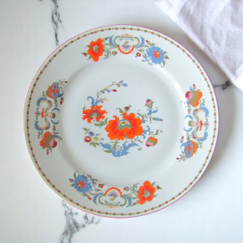 Limoges raynaud plat rond - limoges, raynaud.