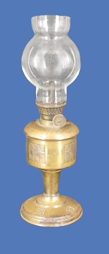 Ancienne lampe pigeon - ancienne, art