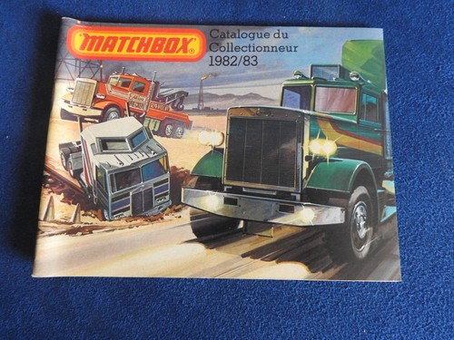 Catalogue matchbox 1982 1983 - catalogue, /