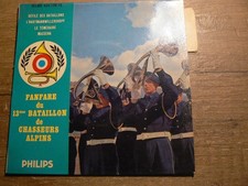 .. Fanfare du 13ème Bataillon de Chasseurs Alpins  45T EP  424.198 PE -Philips