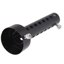 48mm Noir Moto Échappement