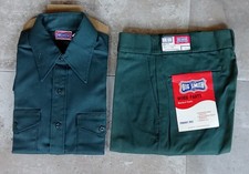 Ancien Vêtement De Travail Veste Pantalon Big Smith Vintage Old Work Dress