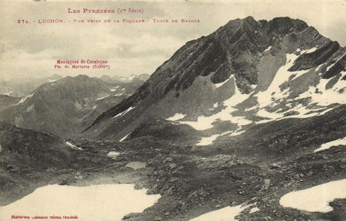 Cpa les pyrenées luchon vue - les,