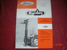  ANCIEN  PROSPECTUS   PUBLICITAIRE    BAAS  AGRILIFT