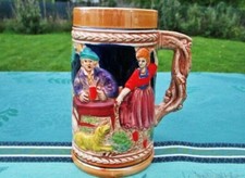 Chope collection ancienne peinte à la main Vintage Collectible Mug