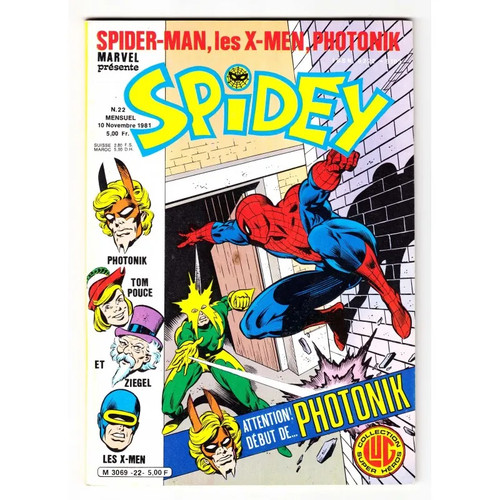 Spidey comics marvel - n°, 22