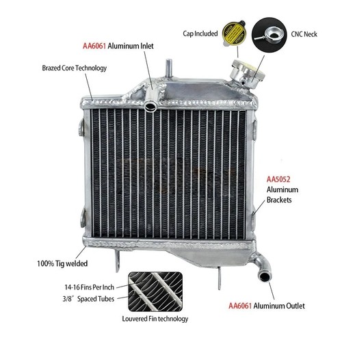Aluminum radiator for - for, yamaha
