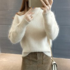 Pull Turtleneck En Mohair Doux