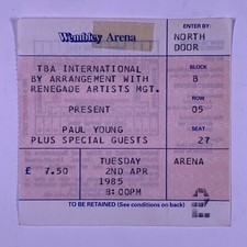 Billet Paul Young Original