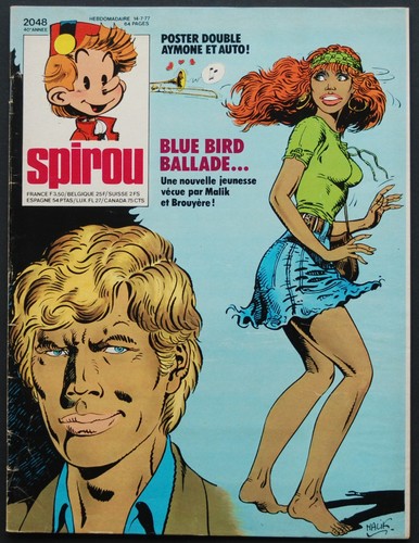 Spirou 2048 1977 poster - de,