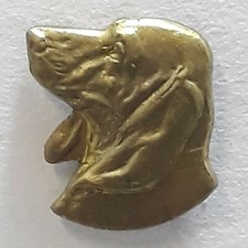 Tête de chien Beagle bronze