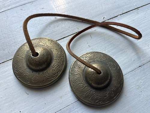 Cymbales tibétaines bronze - tibétaines,