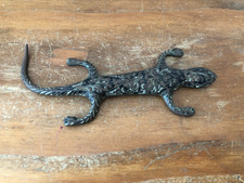 ❤️ Superbe lézard salamandre en laiton objet de décoration