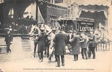 CPA 75 PARIS / ATTELAGE DES