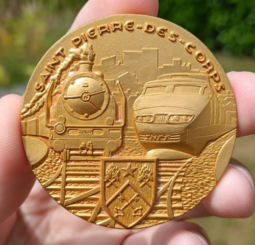 Médaille bronze ville - , de