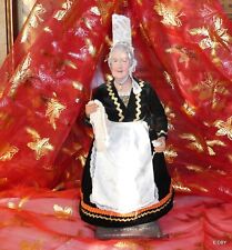 SANTON DE PROVENCE HABILLE MARIE NOËL 30 cm LA BRETONNE    SCULPTURE TERRE CUITE