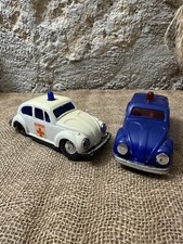 Ancien Jouet Miniature VOLKSWAGEN Mécanique A Clé Ambulance - Police - HS