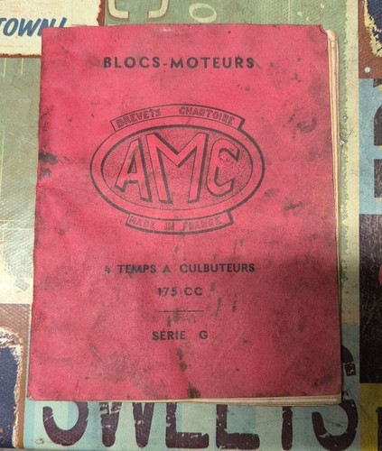 Manuel moto moteur amc - a, 175
