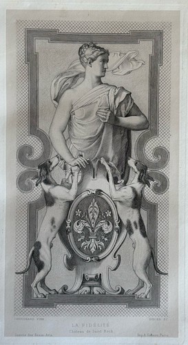 Chevignard gravure eau forte - eau,