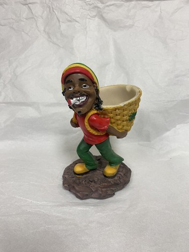Rasta jamaican basket - 3”,