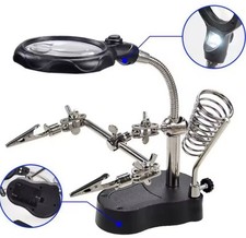 Loupe avec pince bras