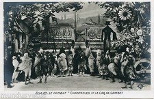 SPECTACLE. THéATRE. CHANTECLER. ACTE 3. THEATER. CHANTECLER ET LE COQ DE COMBAT