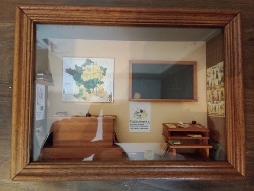 Tableau vitrine ancienne - 3d,