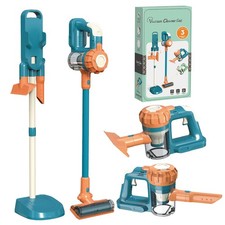 Aspirateur Enfant Fonctionnel 3-en-1, Aspirateur Jouet Enfant avec Aspiration...