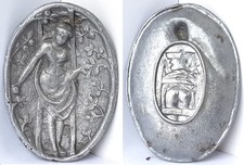 ÉROTIK, Rare Relief En Métal