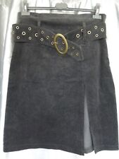 jupe Mim velours côtelé noir