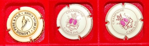 Plaque muselet de - plaque,