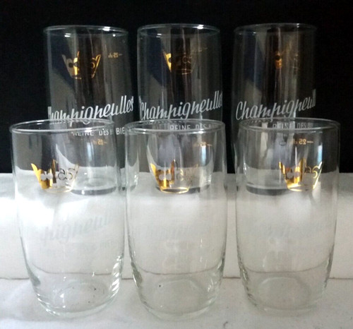 Lot verres bière 25 cl - 6, à
