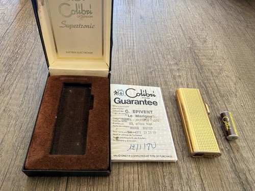 Briquet colibri supertronic - briquet,
